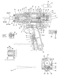 Page A Diagram and Parts List for CP6031TEBAV T021952 Chicago Pneumatic Wrench